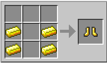как сделать броню золотую