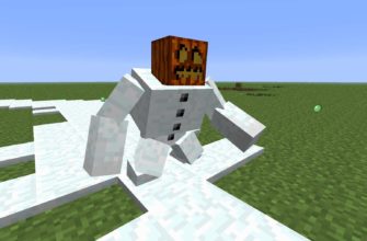 создать снежного голема в Minecraft