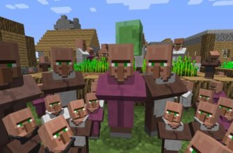 сельские жители в Minecraft