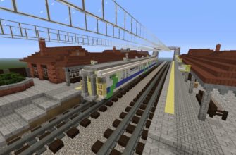 Железные дороги в Майнкрафт