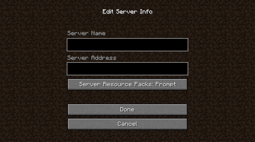 Существующий сервер