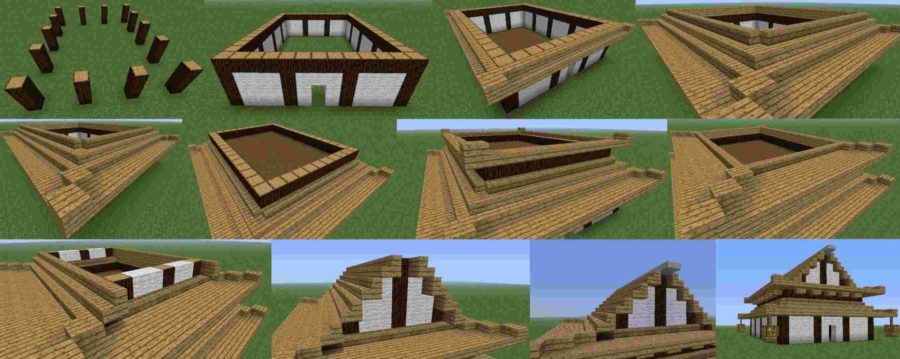 Как сделать красивый дом в Minecraft из дерева?
