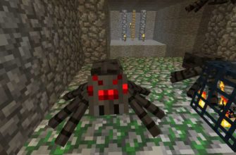 пауки в Minecraft