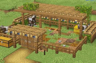 строить ферму в Minecraft
