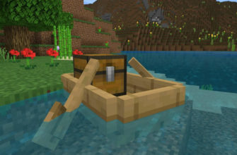 лодка в Minecraft